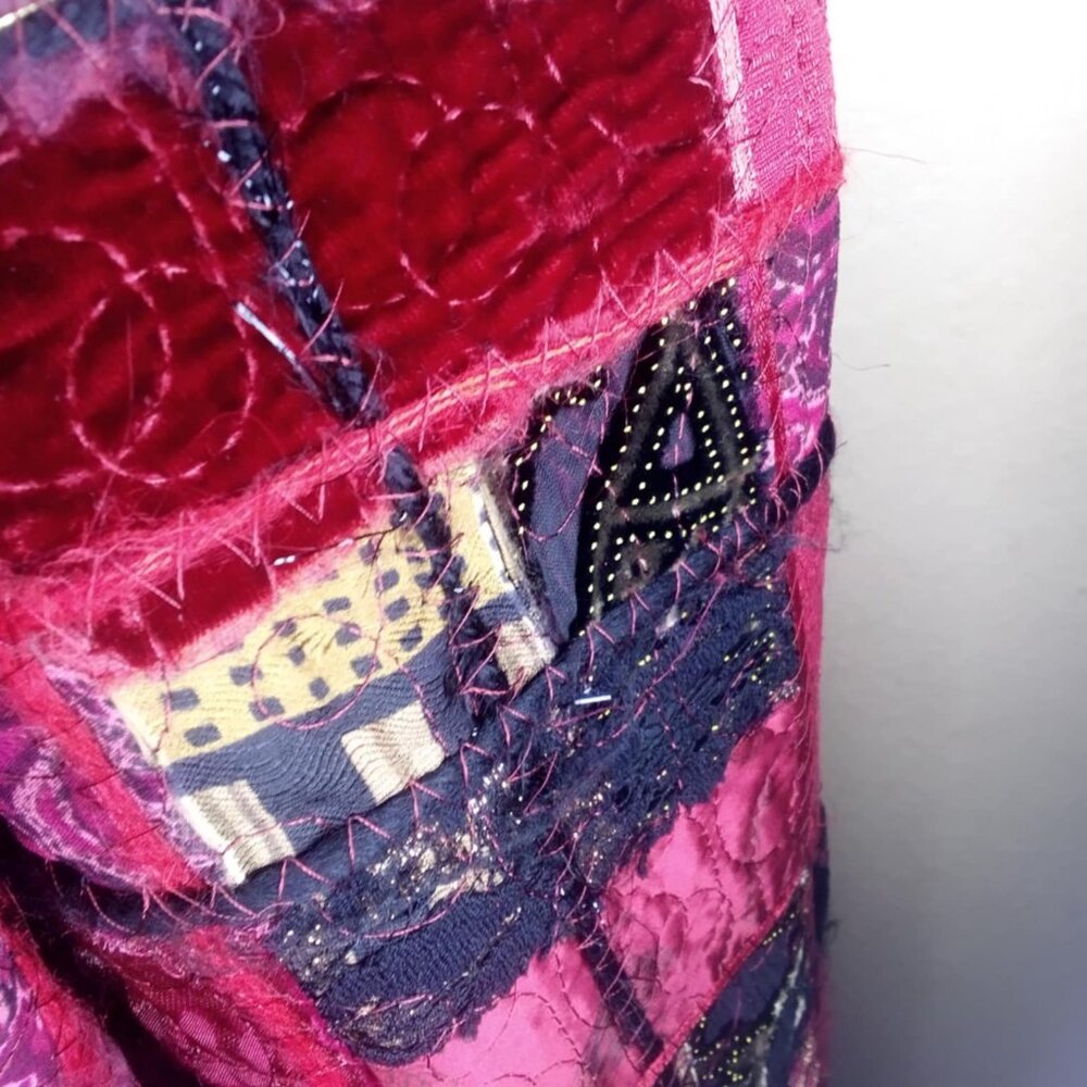 Vintage Patchwork Blazer - image 6